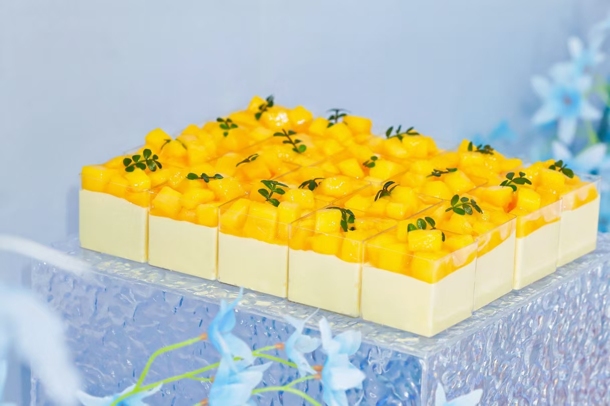 芒果慕斯小方