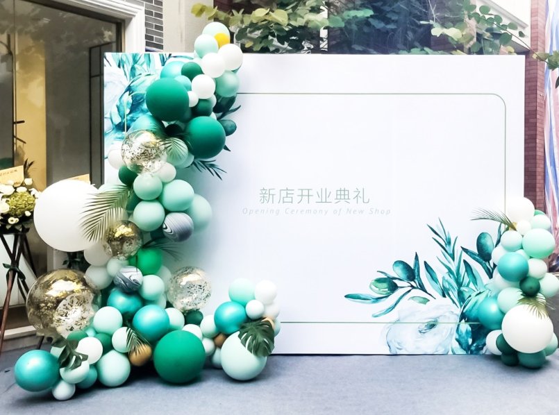 深圳气球布置-深圳光明企业年会气球布置报价与造型清单